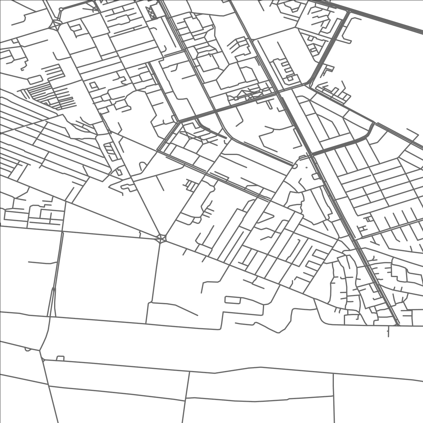 ROAD MAP OF NAVOIY, UZBEKISTAN BY MAPBAKES