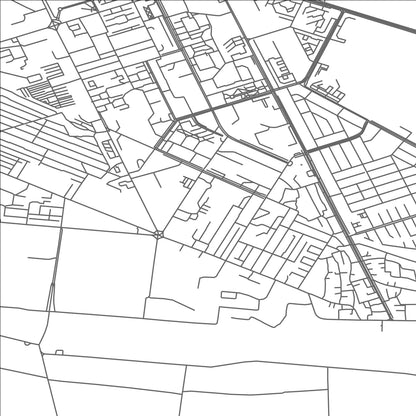 ROAD MAP OF NAVOIY, UZBEKISTAN BY MAPBAKES