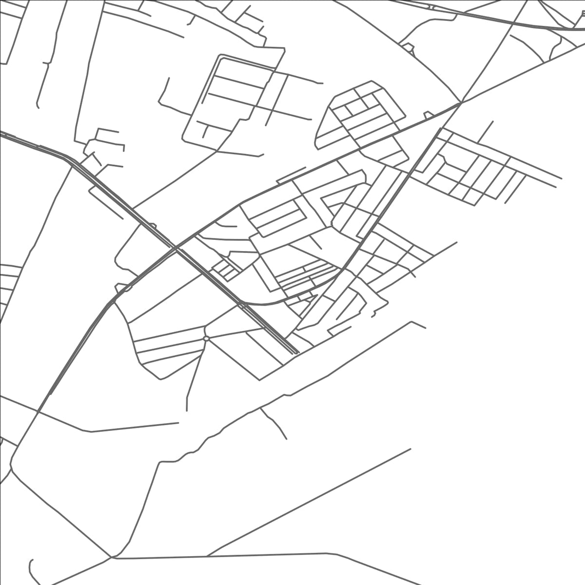 ROAD MAP OF QIZILTEPA, UZBEKISTAN BY MAPBAKES