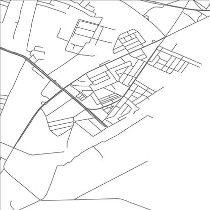 ROAD MAP OF QIZILTEPA, UZBEKISTAN BY MAPBAKES