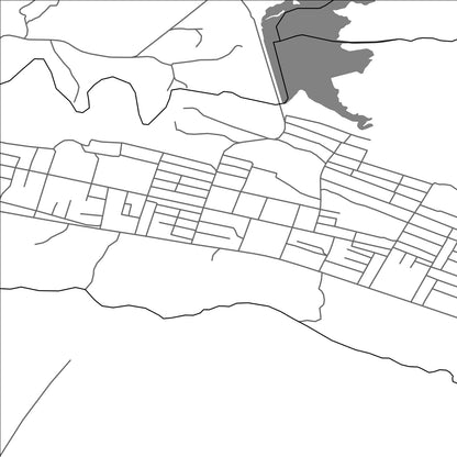 ROAD MAP OF QORASHINA, UZBEKISTAN BY MAPBAKES