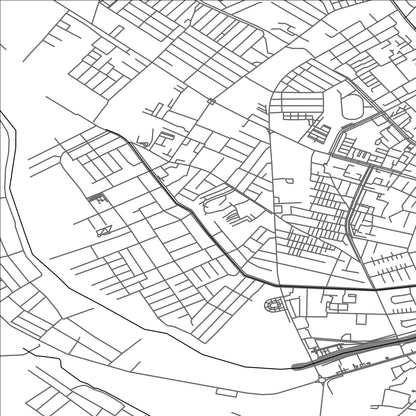 ROAD MAP OF QOROVUL, UZBEKISTAN BY MAPBAKES