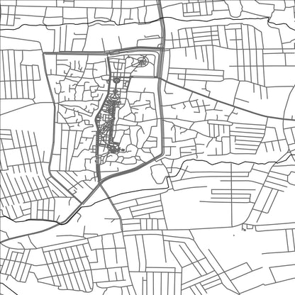 ROAD MAP OF SHAHRISABZ, UZBEKISTAN BY MAPBAKES