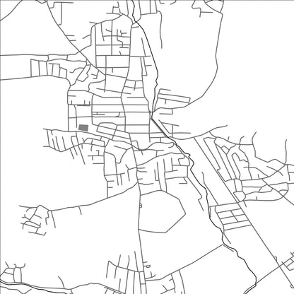 ROAD MAP OF SHARG`UN, UZBEKISTAN BY MAPBAKES