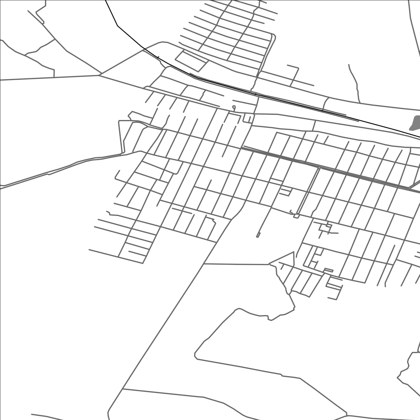 ROAD MAP OF SHUMANAY, UZBEKISTAN BY MAPBAKES