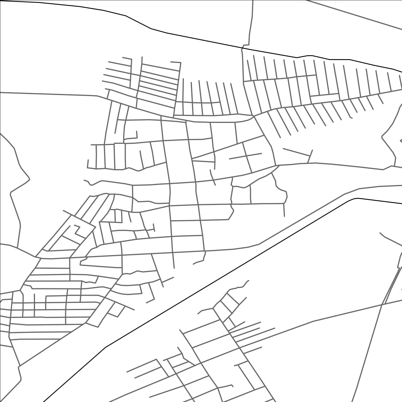 ROAD MAP OF SULTONOBOD, UZBEKISTAN BY MAPBAKES