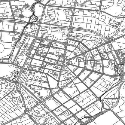 ROAD MAP OF TASHKENT, UZBEKISTAN BY MAPBAKES