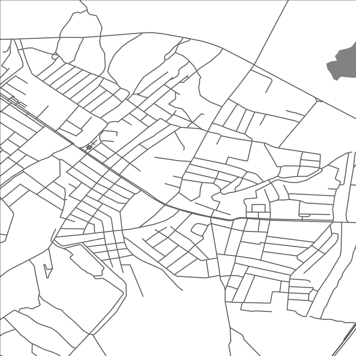 ROAD MAP OF TAXTAKO`PIR, UZBEKISTAN BY MAPBAKES