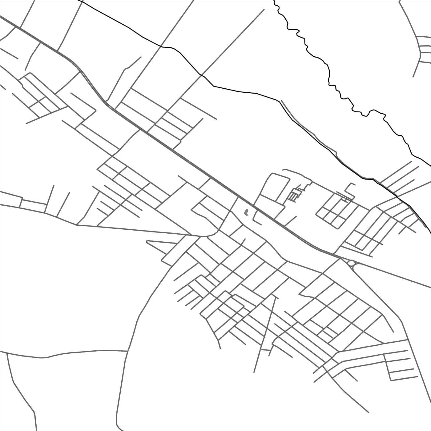 ROAD MAP OF TOYLOQ QISHLOG'I, UZBEKISTAN BY MAPBAKES