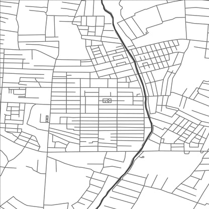 ROAD MAP OF TURTKUL, UZBEKISTAN BY MAPBAKES