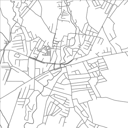 ROAD MAP OF UZUN, UZBEKISTAN BY MAPBAKES