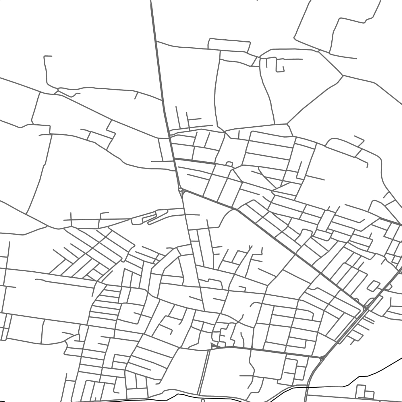 ROAD MAP OF VOBKENT SHAHRI, UZBEKISTAN BY MAPBAKES