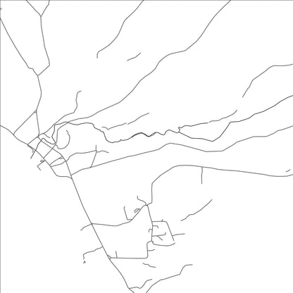 ROAD MAP OF ISANGEL, VANUATU BY MAPBAKES