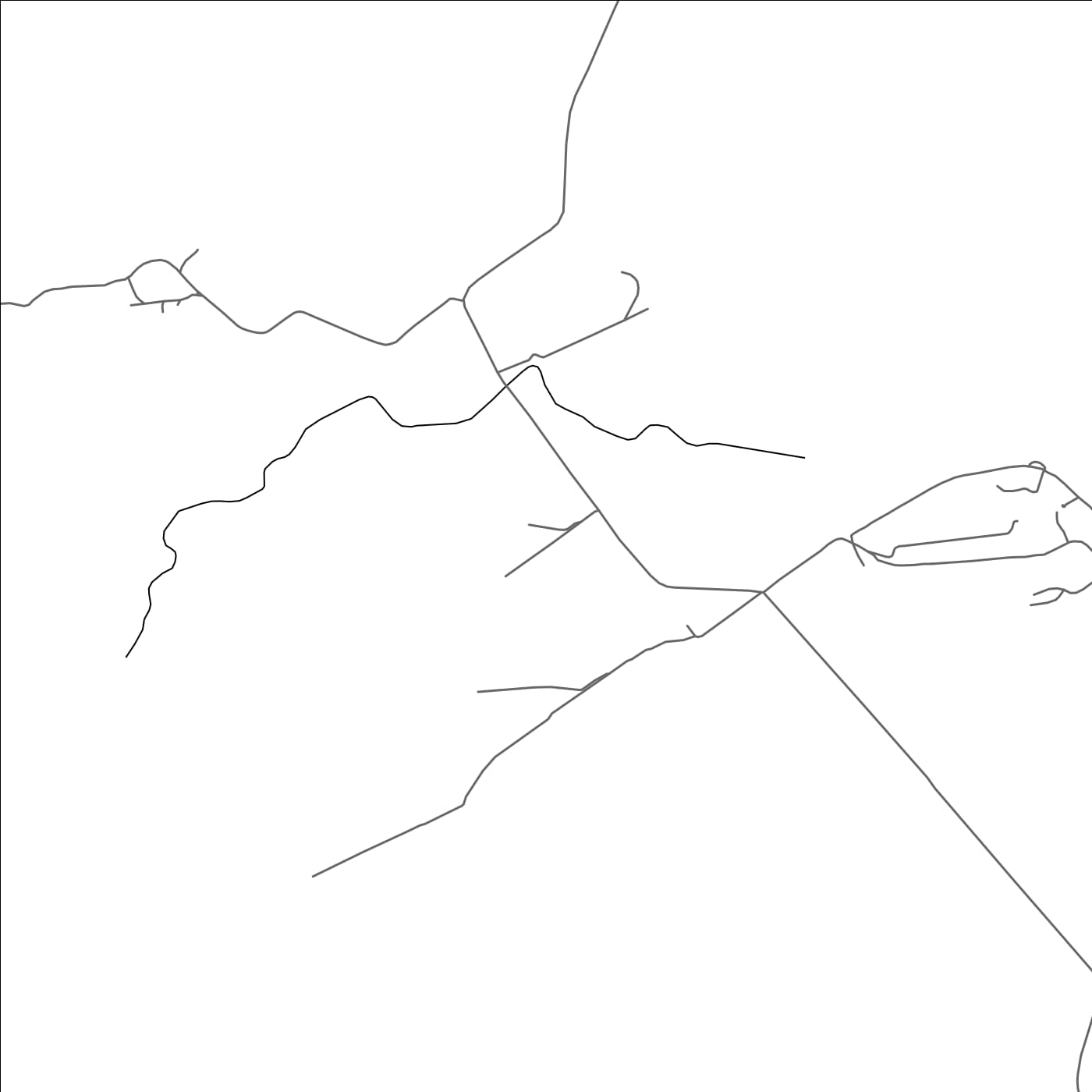 ROAD MAP OF NORSUP, VANUATU BY MAPBAKES