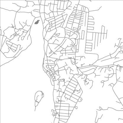 ROAD MAP OF PORT-VILA, VANUATU BY MAPBAKES