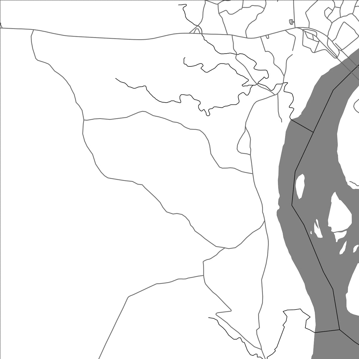 ROAD MAP OF CHIRUNDU, ZAMBIA BY MAPBAKES