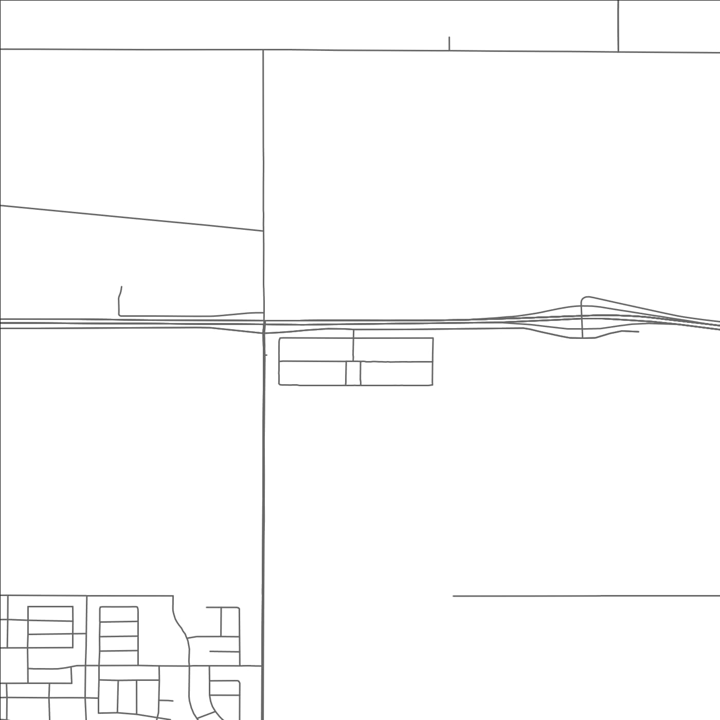 ROAD MAP OF AETNA ESTATES, COLORADO BY MAPBAKES