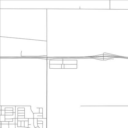 ROAD MAP OF AETNA ESTATES, COLORADO BY MAPBAKES