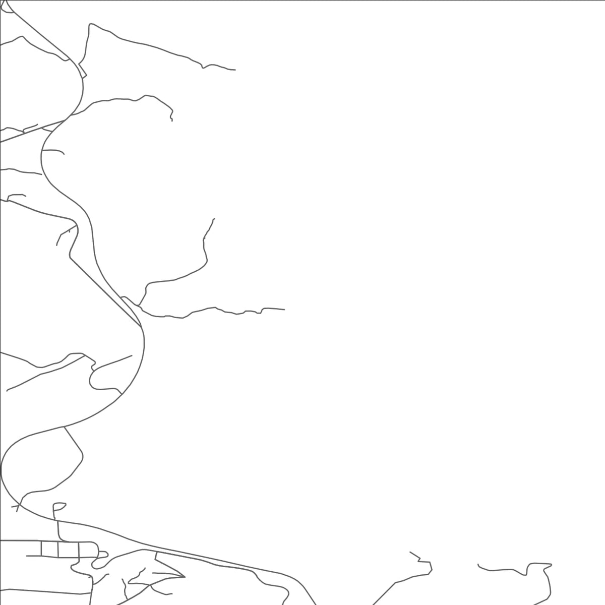 ROAD MAP OF ANDREWS, SOUTH CAROLINA BY MAPBAKES