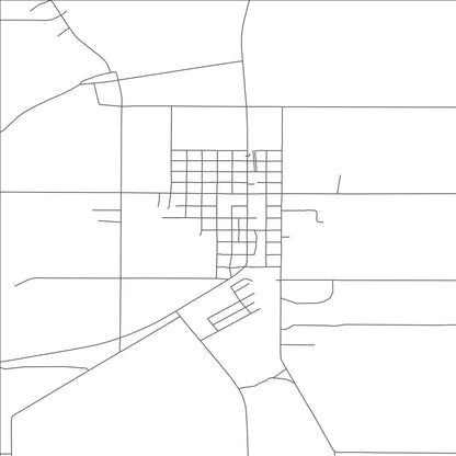 ROAD MAP OF ANTONITO, COLORADO BY MAPBAKES