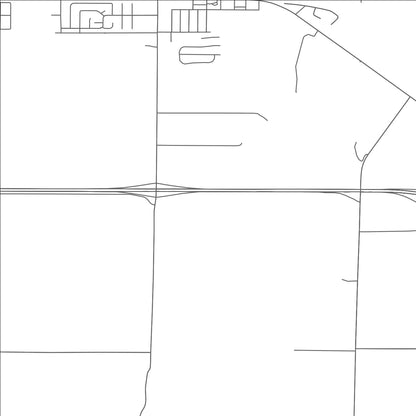 ROAD MAP OF BENNETT, COLORADO BY MAPBAKES