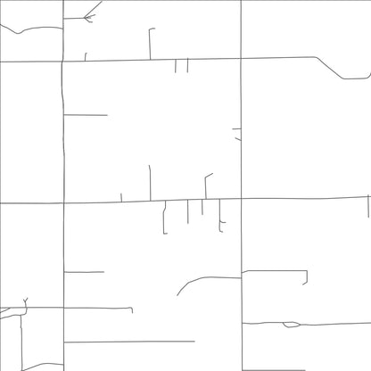 ROAD MAP OF BERTHOUD, COLORADO BY MAPBAKES