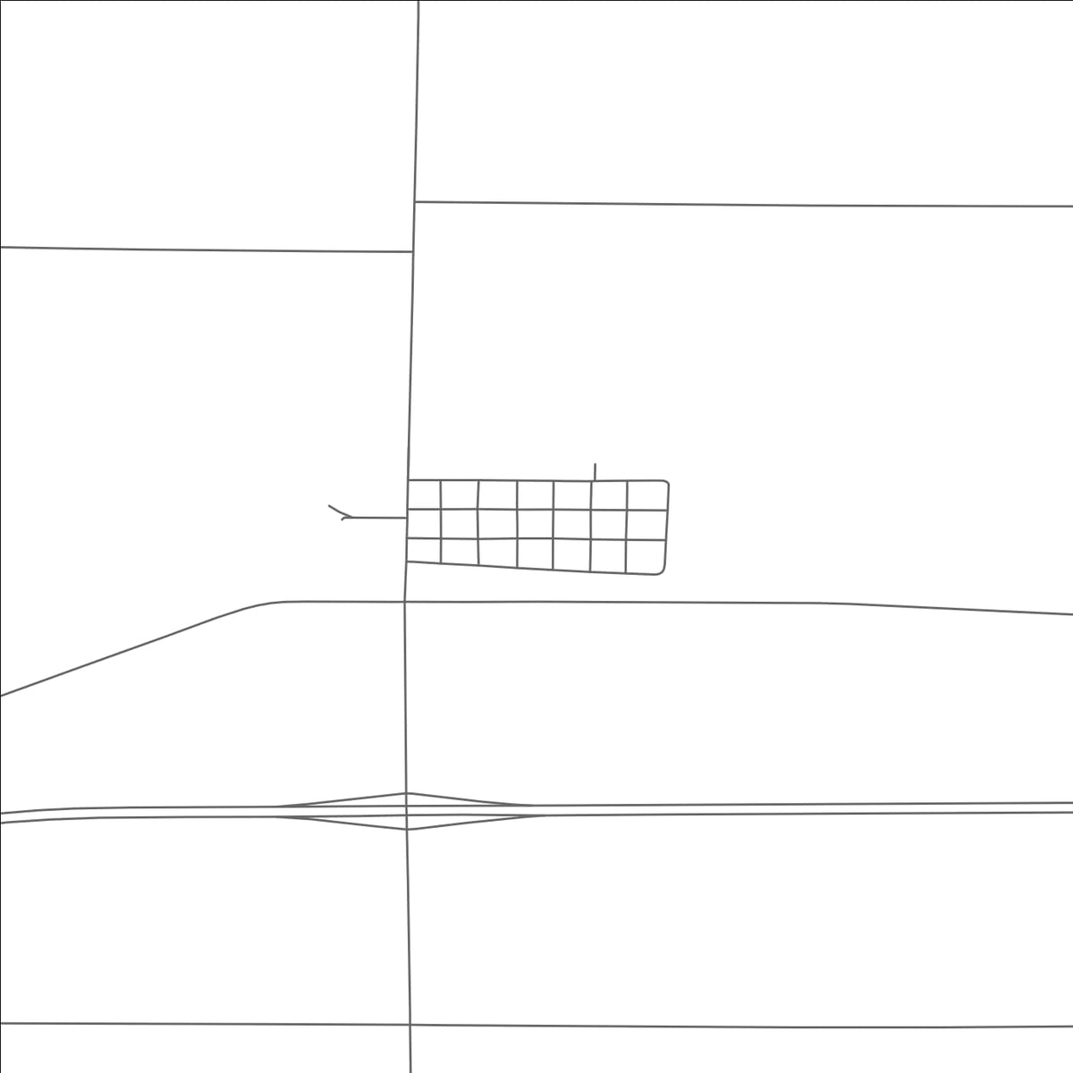 ROAD MAP OF BETHUNE, COLORADO BY MAPBAKES