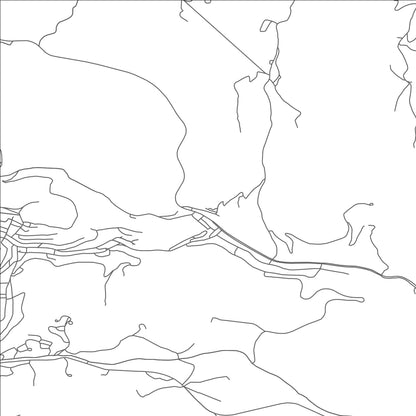 ROAD MAP OF BLACK HAWK, COLORADO BY MAPBAKES
