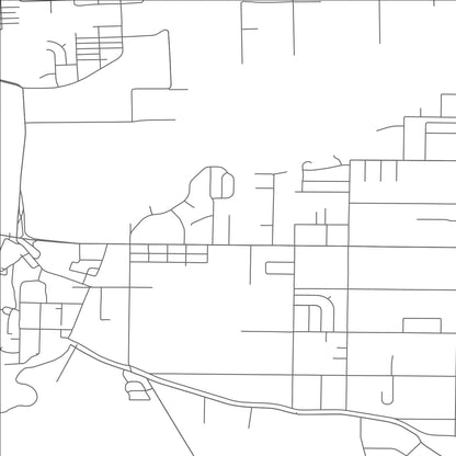 ROAD MAP OF BLENDE, COLORADO BY MAPBAKES