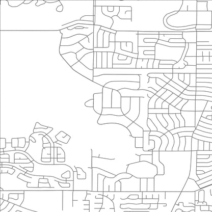 ROAD MAP OF BOW MAR, COLORADO BY MAPBAKES