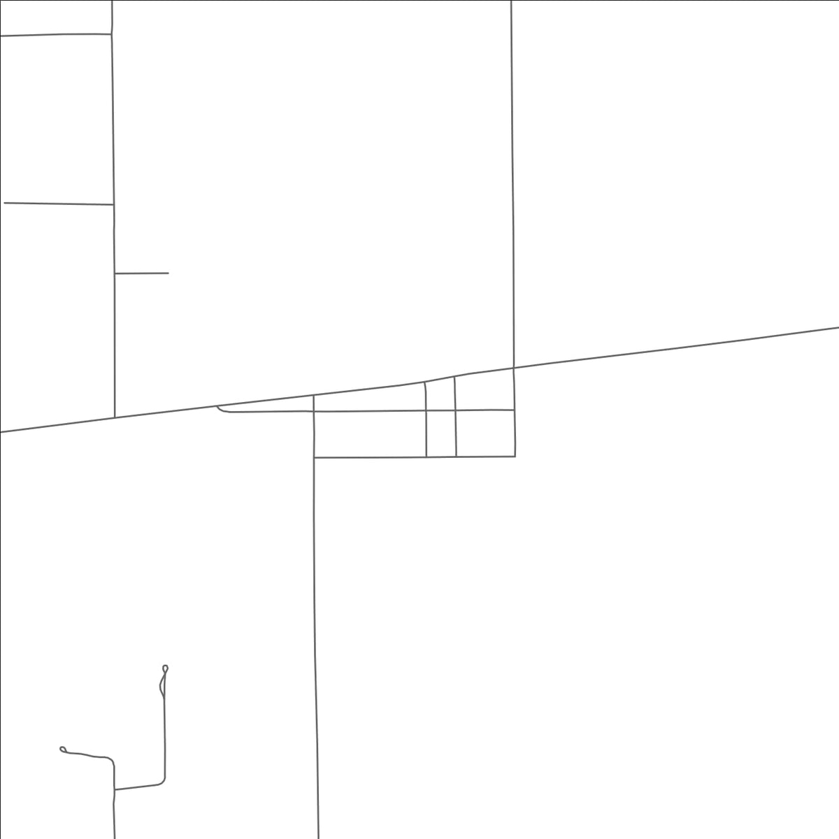 ROAD MAP OF BRANDON, COLORADO BY MAPBAKES