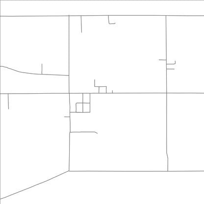 ROAD MAP OF CAPULIN, COLORADO BY MAPBAKES