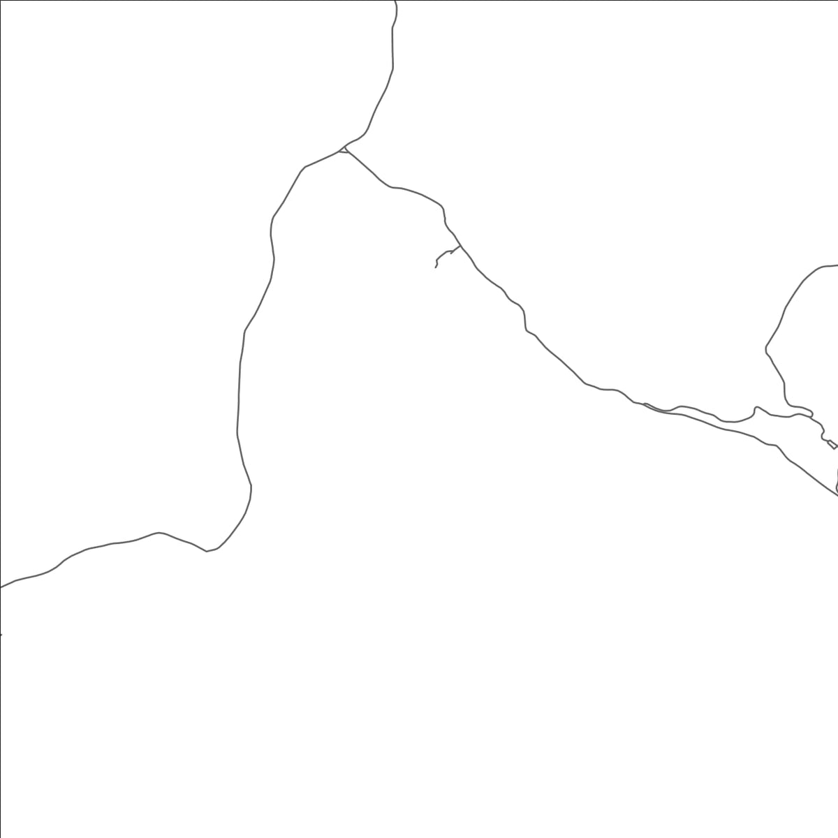 ROAD MAP OF CATHEDRAL, COLORADO BY MAPBAKES