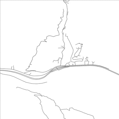 ROAD MAP OF CHACRA, COLORADO BY MAPBAKES