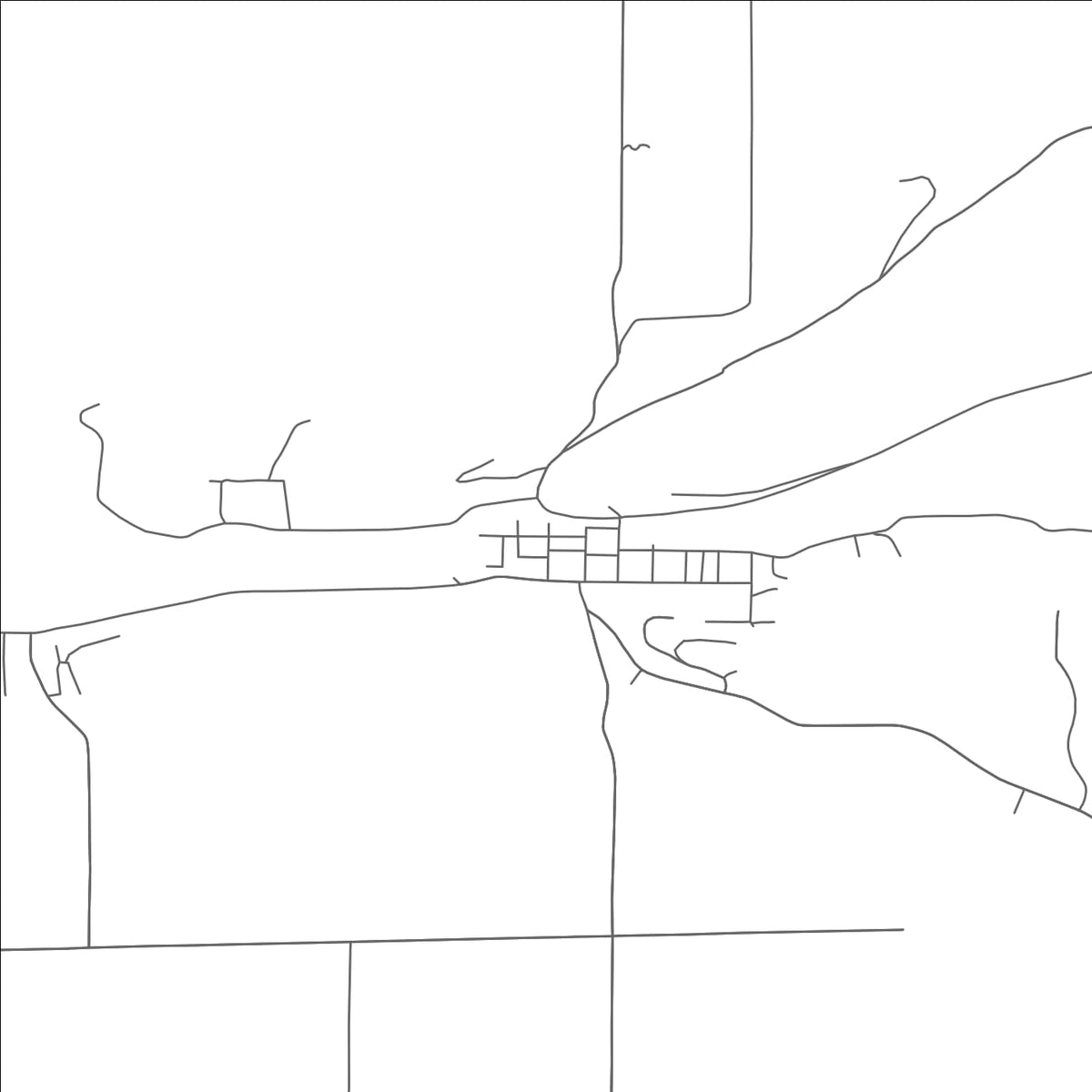 ROAD MAP OF COLLBRAN, COLORADO BY MAPBAKES