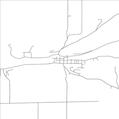 ROAD MAP OF COLLBRAN, COLORADO BY MAPBAKES