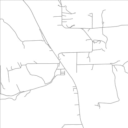 ROAD MAP OF COLONA, COLORADO BY MAPBAKES