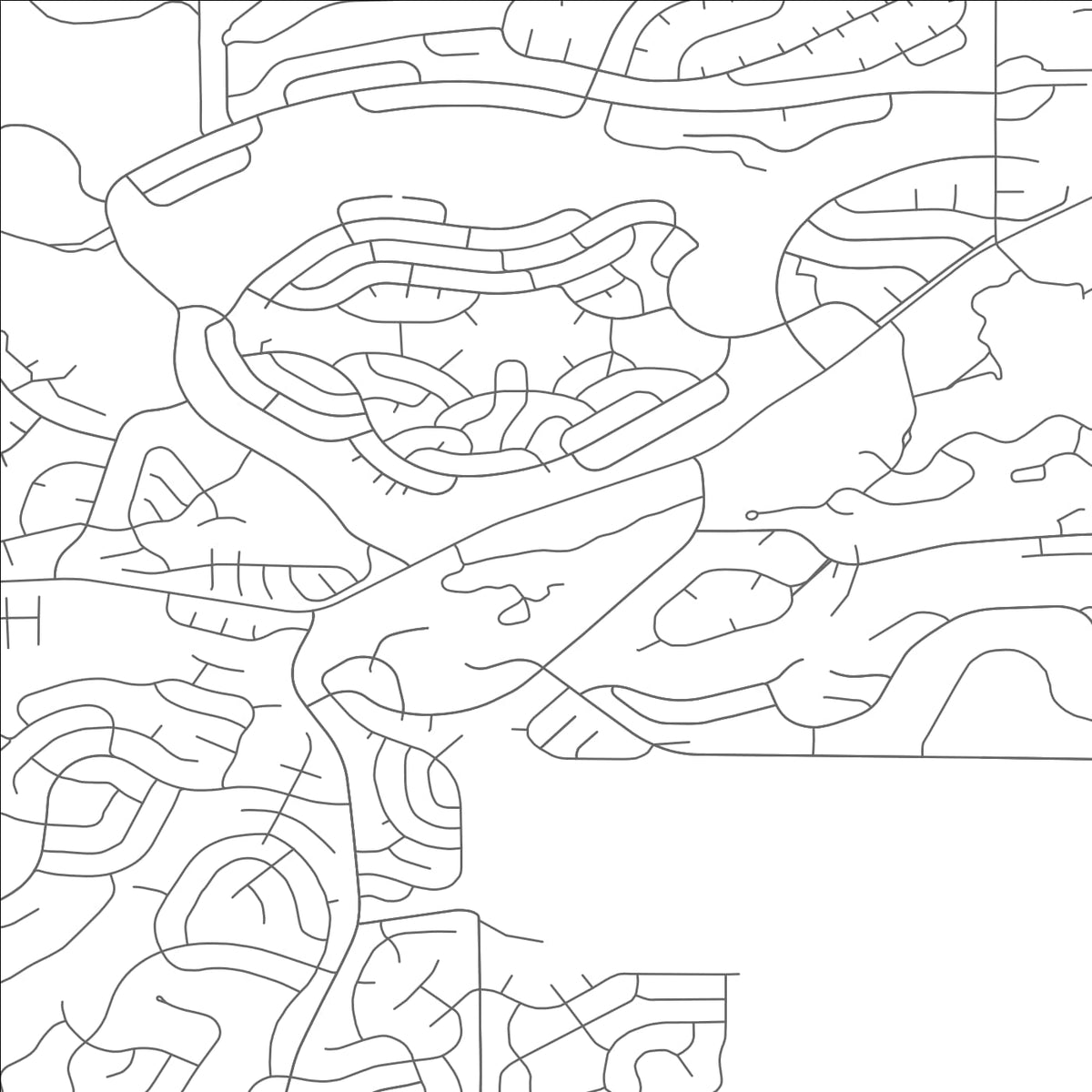 ROAD MAP OF COLORADO CITY, COLORADO BY MAPBAKES