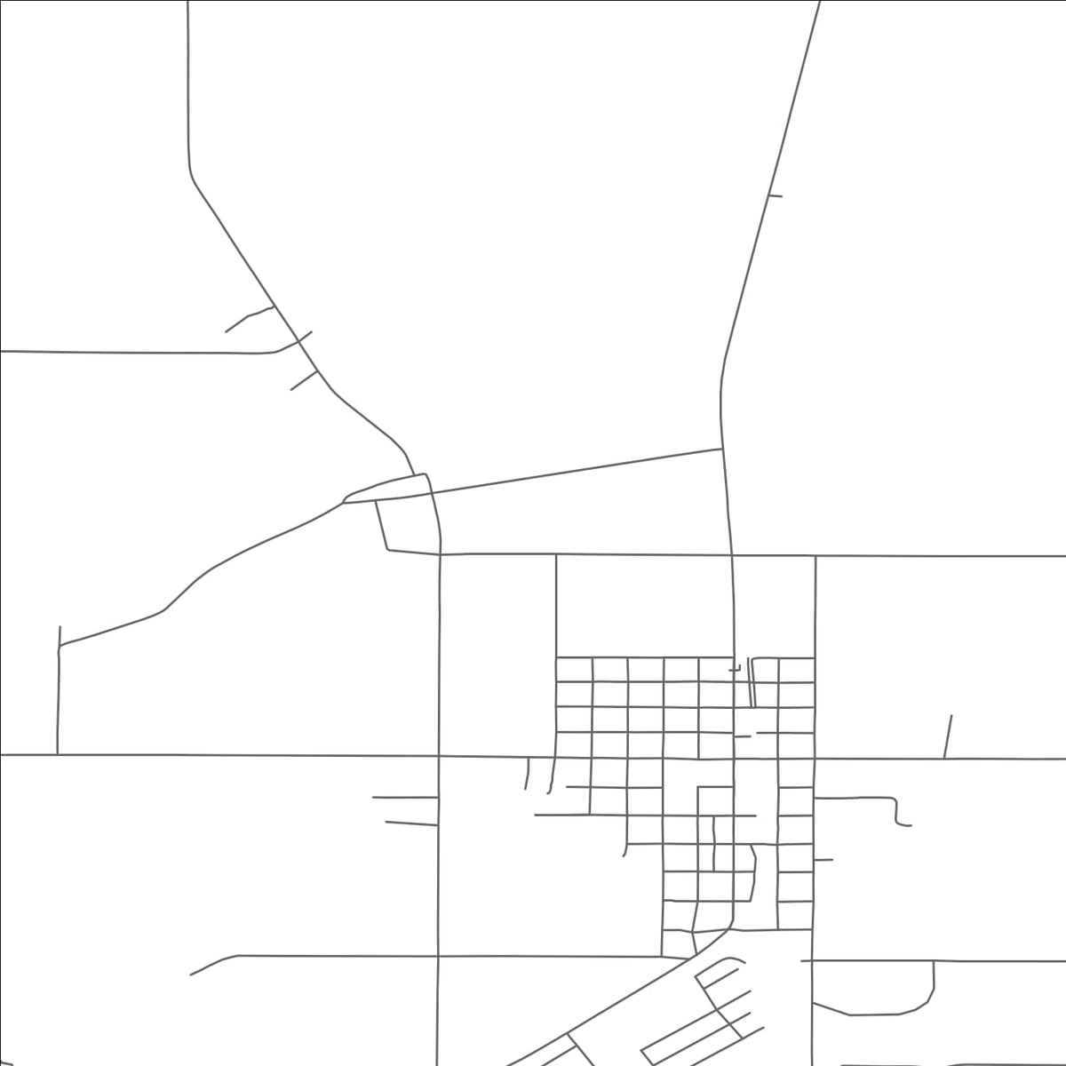 ROAD MAP OF CONEJOS, COLORADO BY MAPBAKES