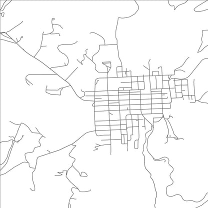 ROAD MAP OF CRIPPLE CREEK, COLORADO BY MAPBAKES