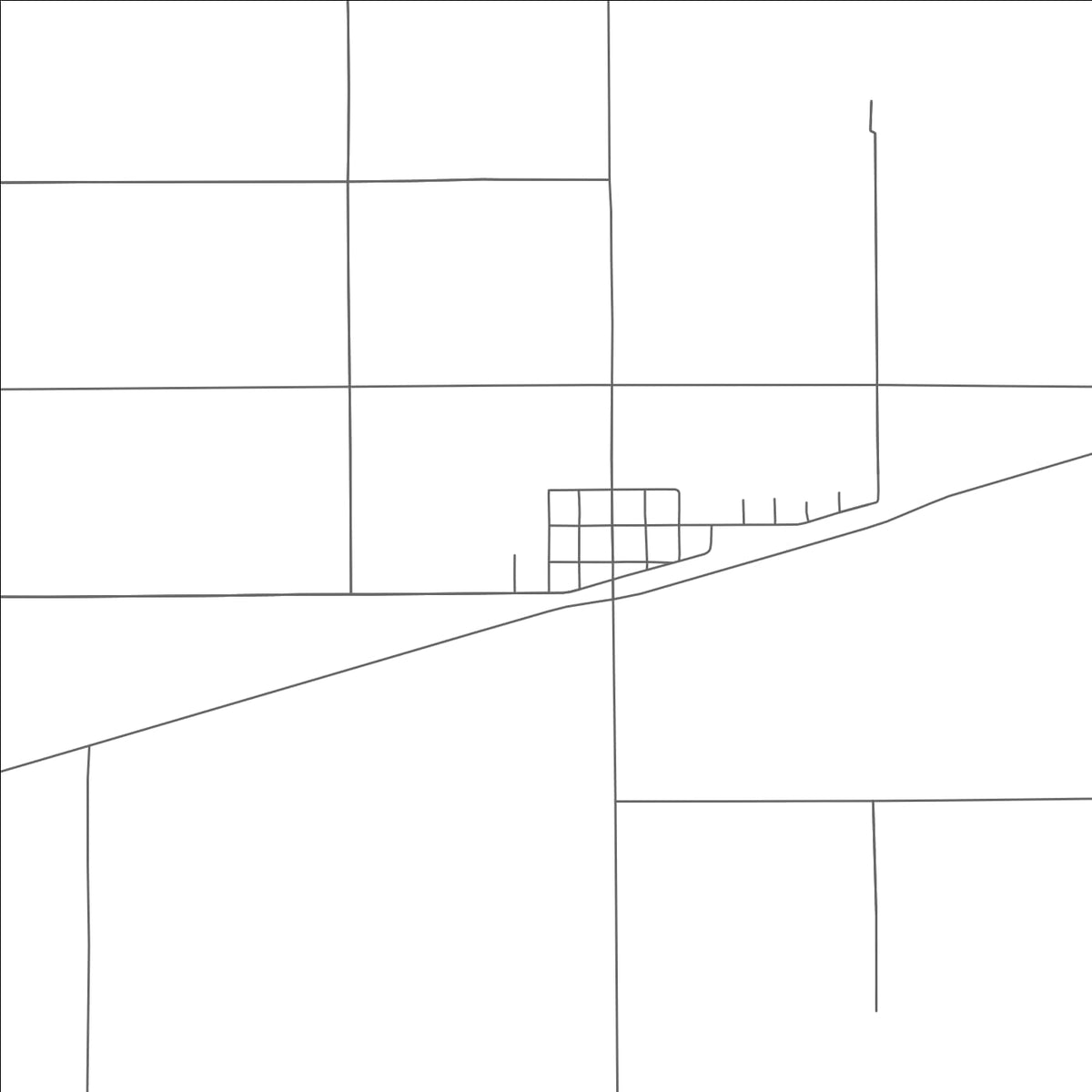 ROAD MAP OF CROWLEY, COLORADO BY MAPBAKES