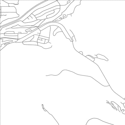 ROAD MAP OF DILLON, COLORADO BY MAPBAKES