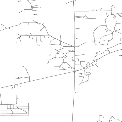 ROAD MAP OF DIVIDE, COLORADO BY MAPBAKES