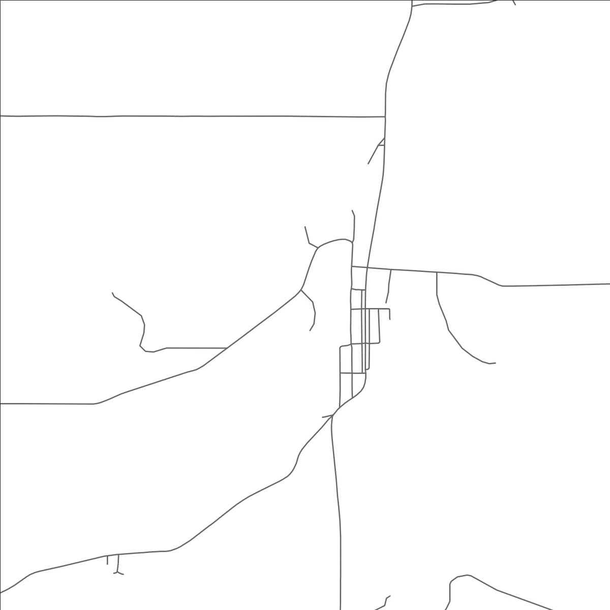 ROAD MAP OF ELBERT, COLORADO BY MAPBAKES