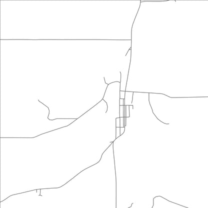 ROAD MAP OF ELBERT, COLORADO BY MAPBAKES