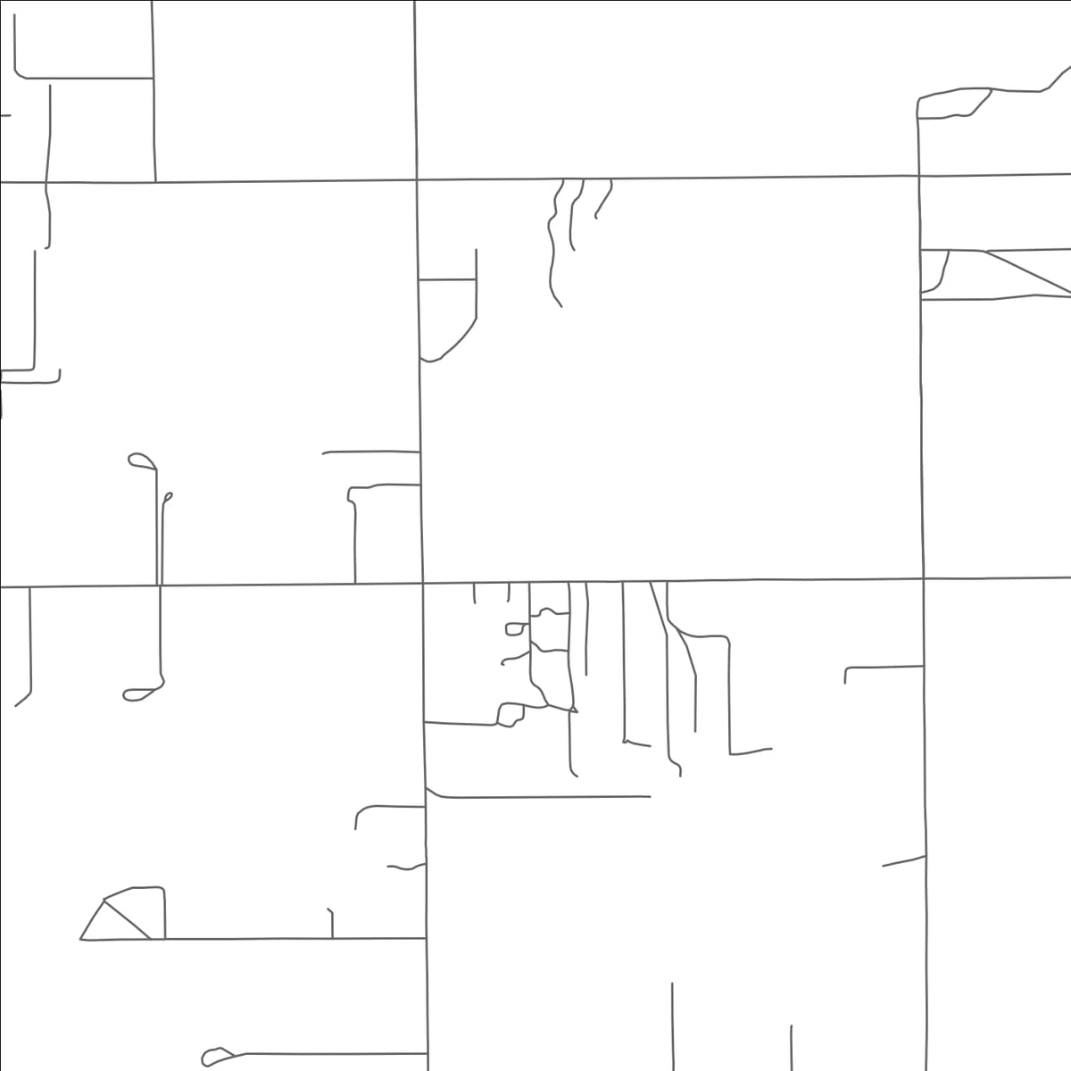 ROAD MAP OF ELLICOTT, COLORADO BY MAPBAKES