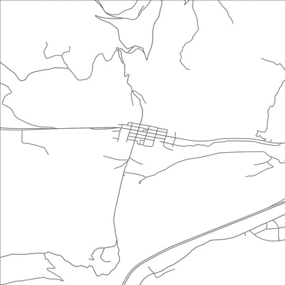 ROAD MAP OF EMPIRE, COLORADO BY MAPBAKES