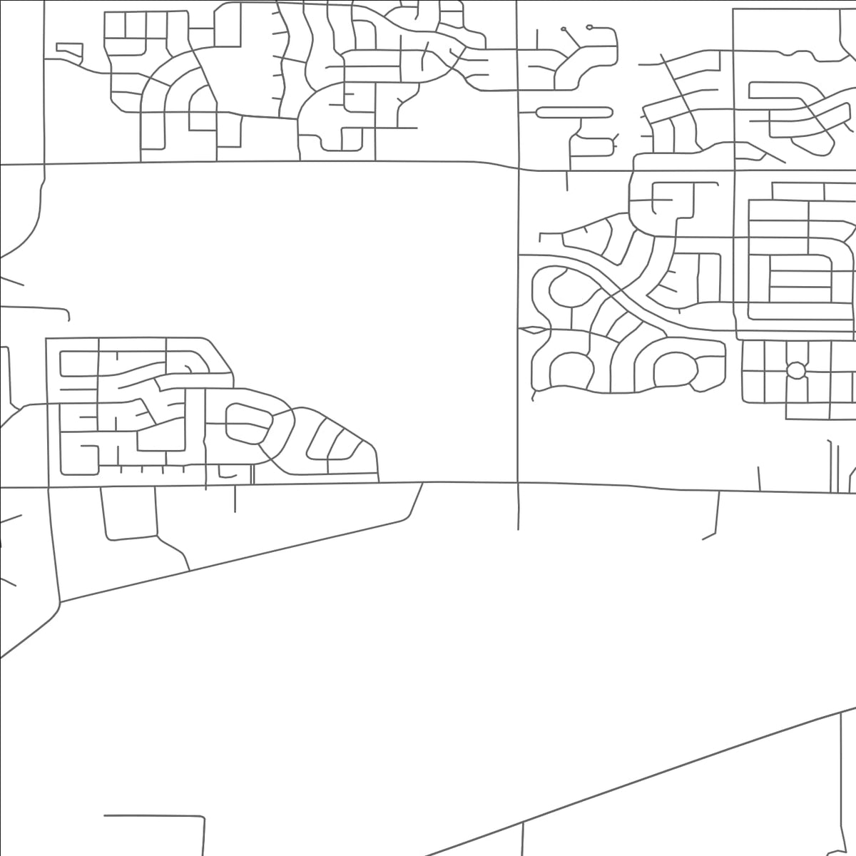 ROAD MAP OF EVANS, COLORADO BY MAPBAKES