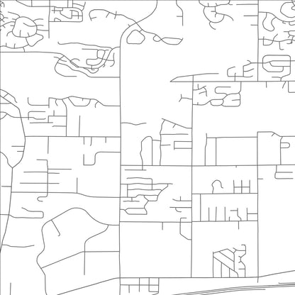 ROAD MAP OF FAIRMOUNT, COLORADO BY MAPBAKES