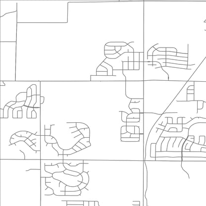 ROAD MAP OF FIRESTONE, COLORADO BY MAPBAKES